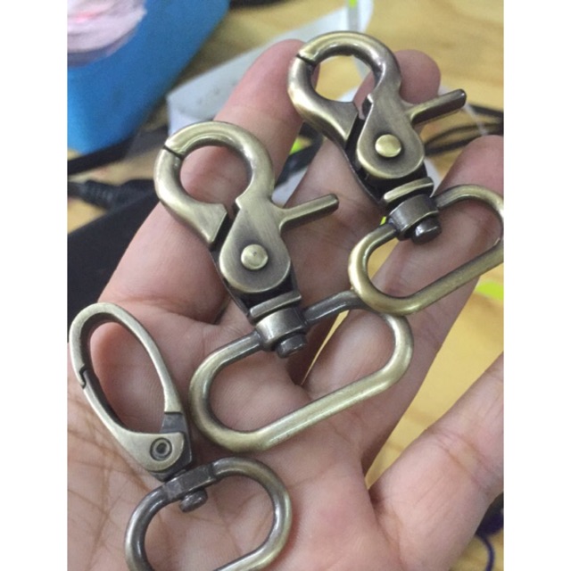 Móc càng cua, móc gắn túi handmade Ms 24