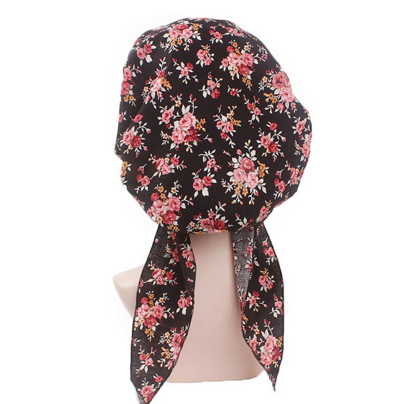 Khăn Turban Quấn Đầu Bằng Vải Mềm Co Giãn Cho Nữ