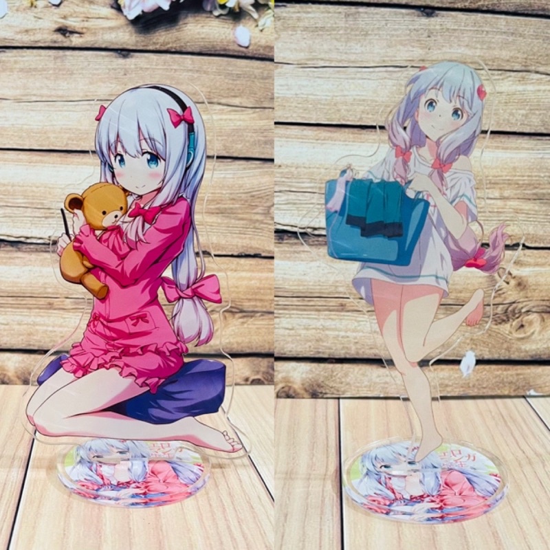 Standee để bàn lzumi sagiri mica trong/ tượng mô hình anime lzumi sagiri