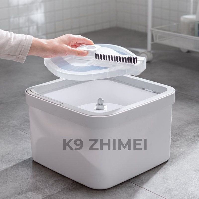 Cây Lau Nhà Tự Vắt Thông Minh K9 ZHIMEI Chổi Lau Nhà Tách Nước Bẩn 360 Độ Cao Cấp Bộ Lau Nhà Thế Hệ Mới