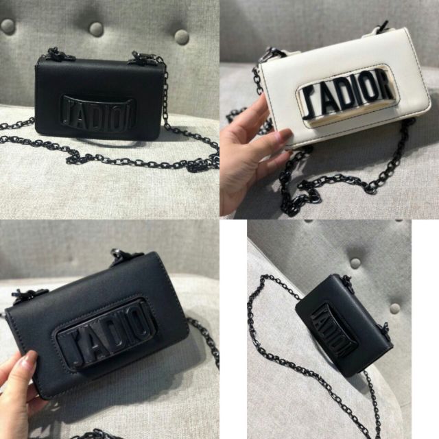 Túi Jadior tag đen sz mini