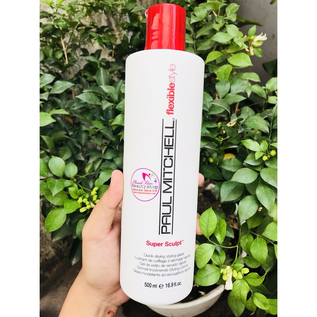 Gel tạo nếp tóc uốn mùi táo xanh Paul Mitchell Super Sculpt