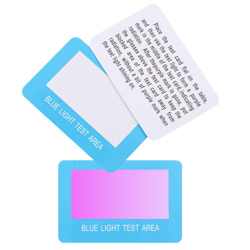 KAREN Set 5 Thẻ Kiểm Tra Tia UV Ánh Sáng Xanh