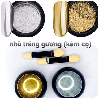 Bột tráng gương vàng và bạc