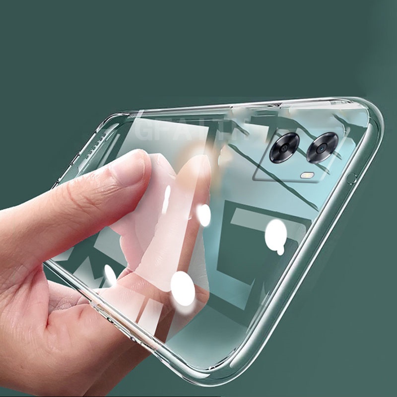 Ốp Điện Thoại Silicon TPU Mềm Trong Suốt Siêu Mỏng Bảo Vệ Camera Cho Oppo A57 4G/A77 5G/A96 4G/A76 A57A77 2022