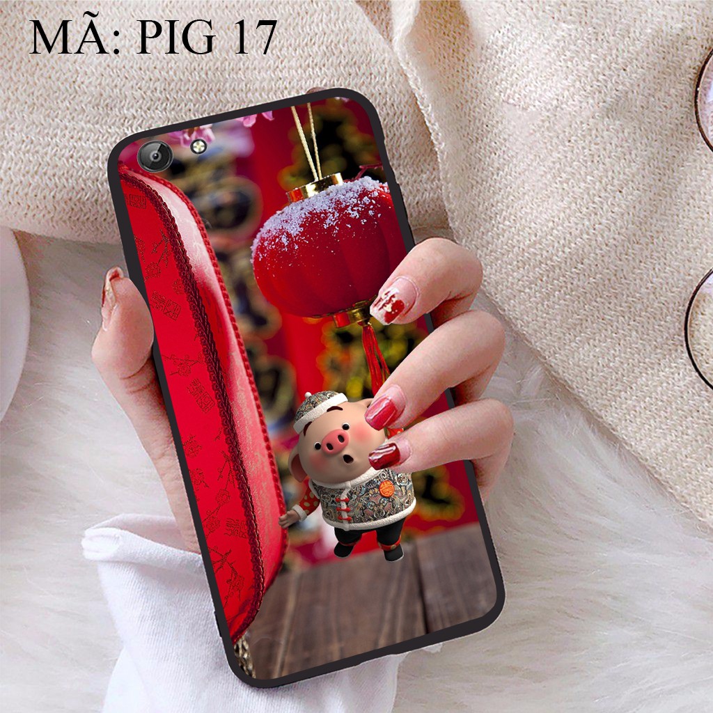 Ốp lưng Vivo Y69 viền dẻo TPU BST Pig Cute