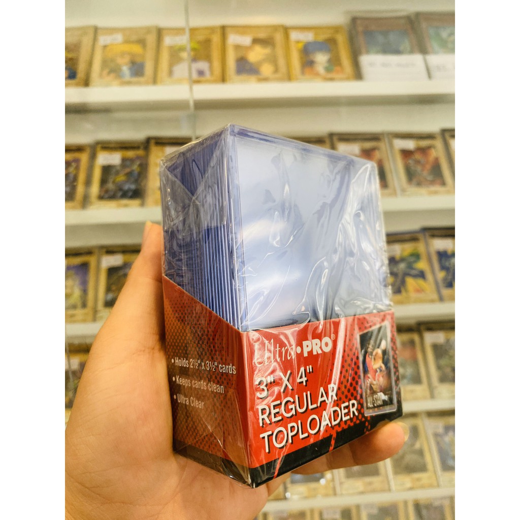 Bọc Thẻ Bài Nhựa Cứng YugiOh! Sleeve Ultra Pro Top Loader