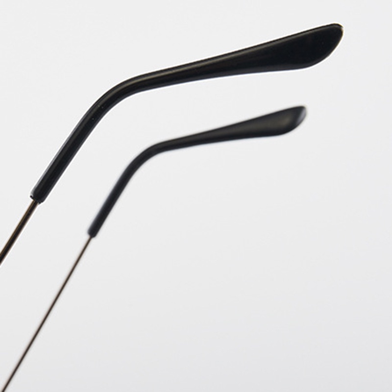 Mắt Kính Gọng Vuông Bằng Sắt Chống Ánh Sáng Xanh Phong Cách Hàn Quốc Cho Nam / Nữ