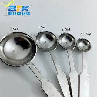 Bộ 4 Thìa Đong Inox