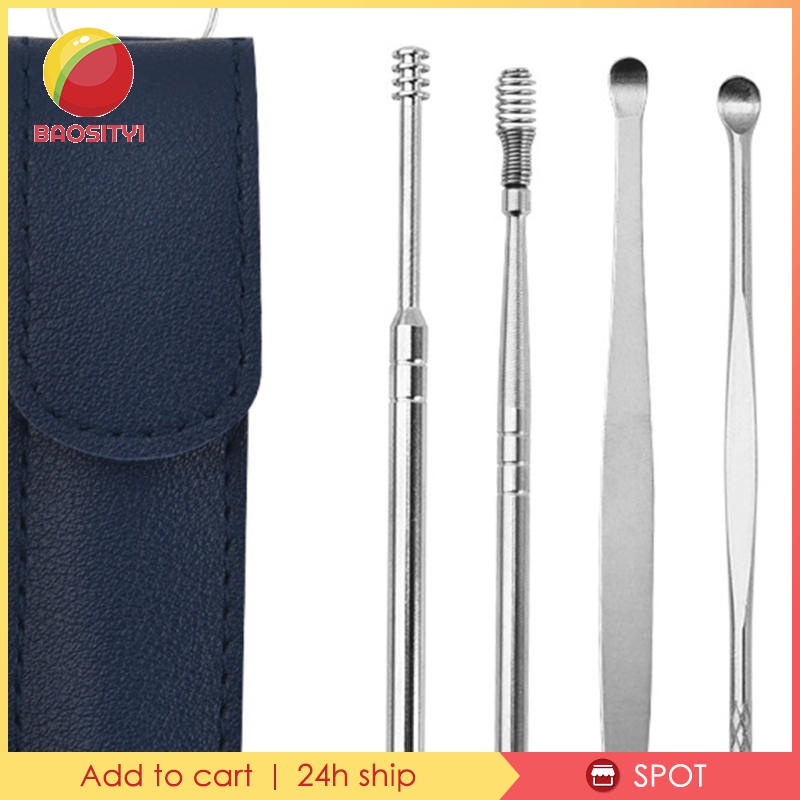 [Hàng mới về] Bộ 6 dụng cụ ngoáy tai vệ sinh dễ sử dụng dành cho nam và nữ