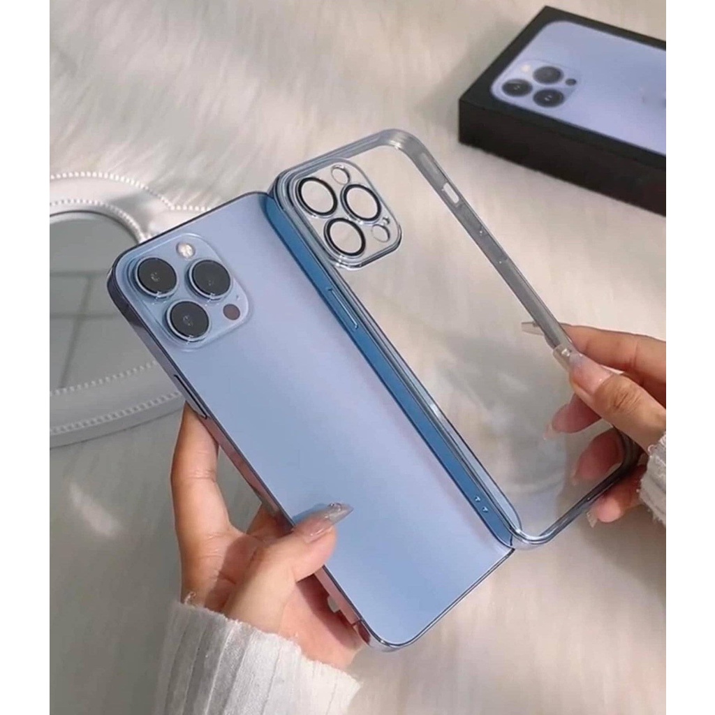 Ốp kính bảo vệ camera TOTU mạ viền màu cho iPhone 15/15pro/15promax/14/14Plus/14pro/14Promax/13/13pro/13promax OP184