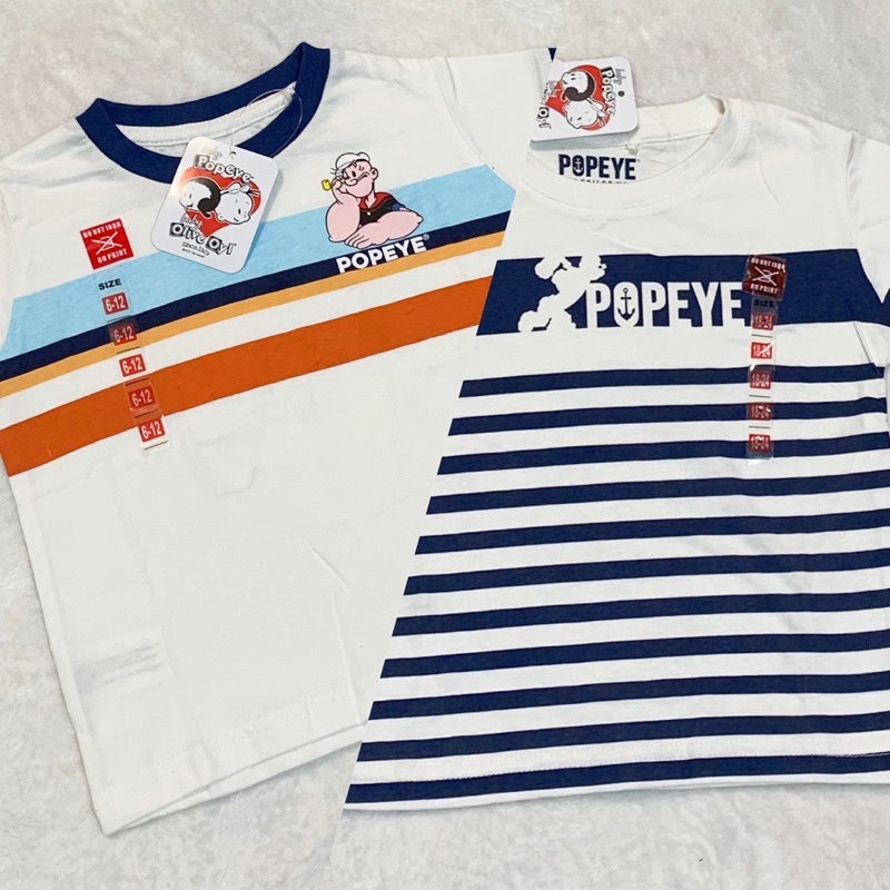 Áo Phông Trẻ Em Giá Rẻ / Áo Thun Thương Hiệu baby popeye Gốc