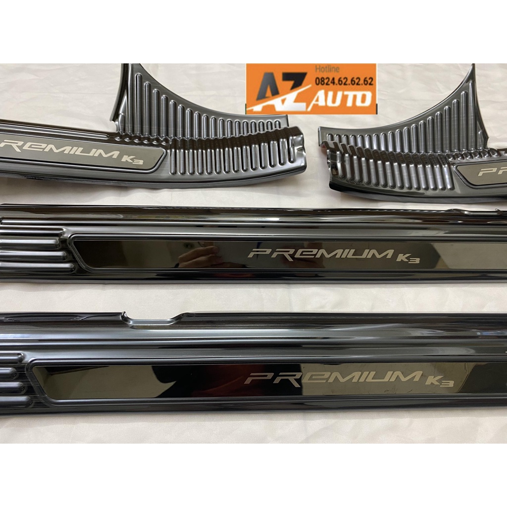 Ốp bậc cửa, Nẹp bước chân Kia K3 2021-2023 – Titan tặng keo trợ dính