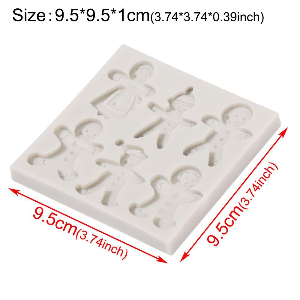 Khuôn Silicone Làm Bánh Gừng / Bánh Mì Thủ Công DIY