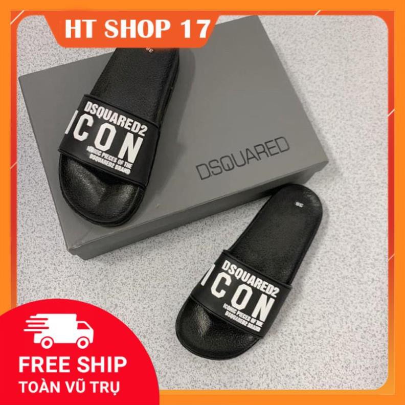 FREE SHIP Dép nam quai ngang cao su icon dsq đế cao siêu hót