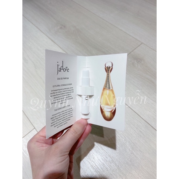 Nước hoa DIOR J’ADORE EAU DE PARFUM (1ml) mẫu thử