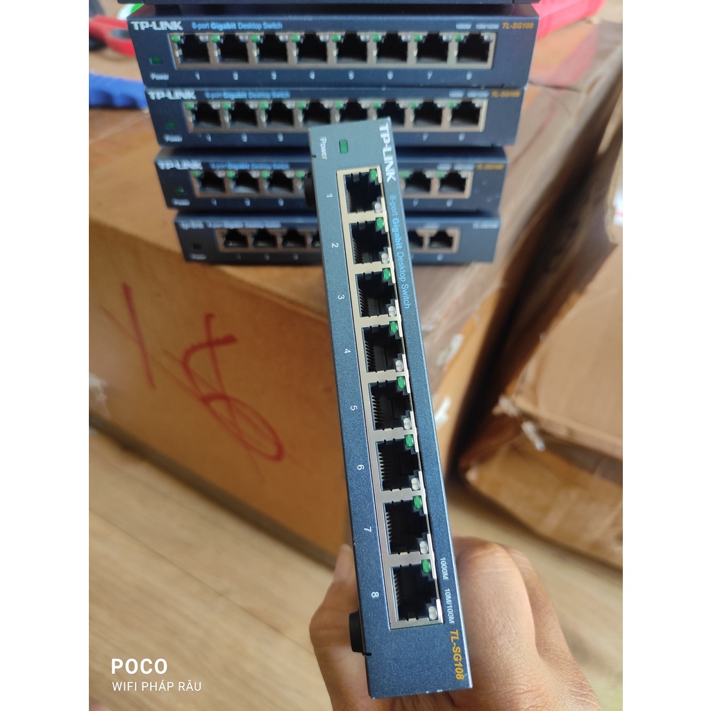 Thiết bị chuyển mạch, thiết bị chia mạng switch tplink TL-SG108