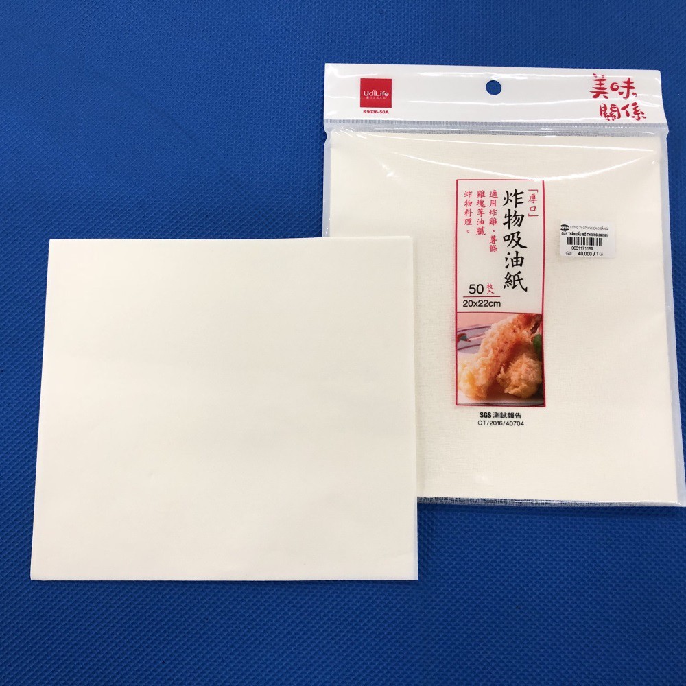 Giấy Thấm Dầu Mỡ Thực Phẩm Eufood (20 x 22cm)