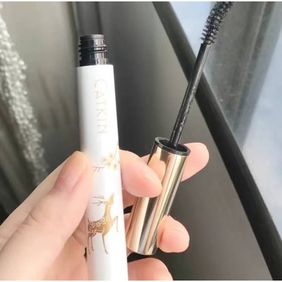 Mascara Catkin làm dài mi, cong mi, chải dày lông mi, chống thấm nước, trang điểm nội địa trung