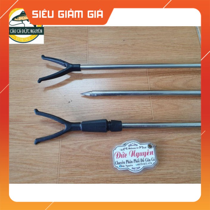 Chống cần câu INOX bọc nhựa tùy chọn 80cm và 150cm -ĐỒ CÂU ĐINH THẮNG [Shop đồ câu cá uy tí