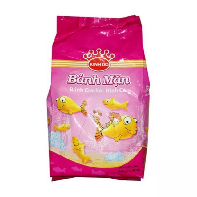 Bánh mặn hình cá kinh đô 350g