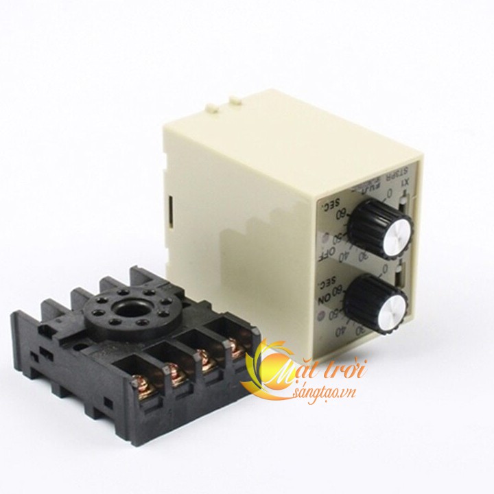 Công tắc hẹn giờ tắt bật luân phiên ST3PR 110VAC/220VAC