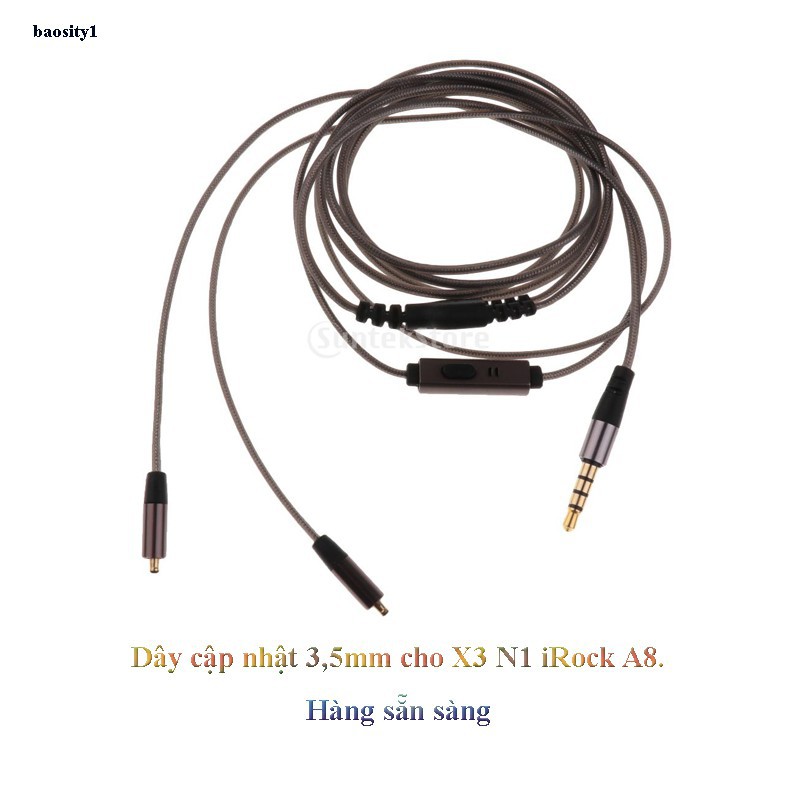 Dây cáp âm thanh 3.5mm tiện lợi dành cho MOXPAD X3/ VJJB N1/ IROCK A8