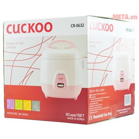 Nồi Cơm Điện Cuckoo CR-0632  - Hàng Chính Hãng