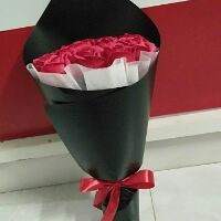 Hoa sáp bó 16 bông