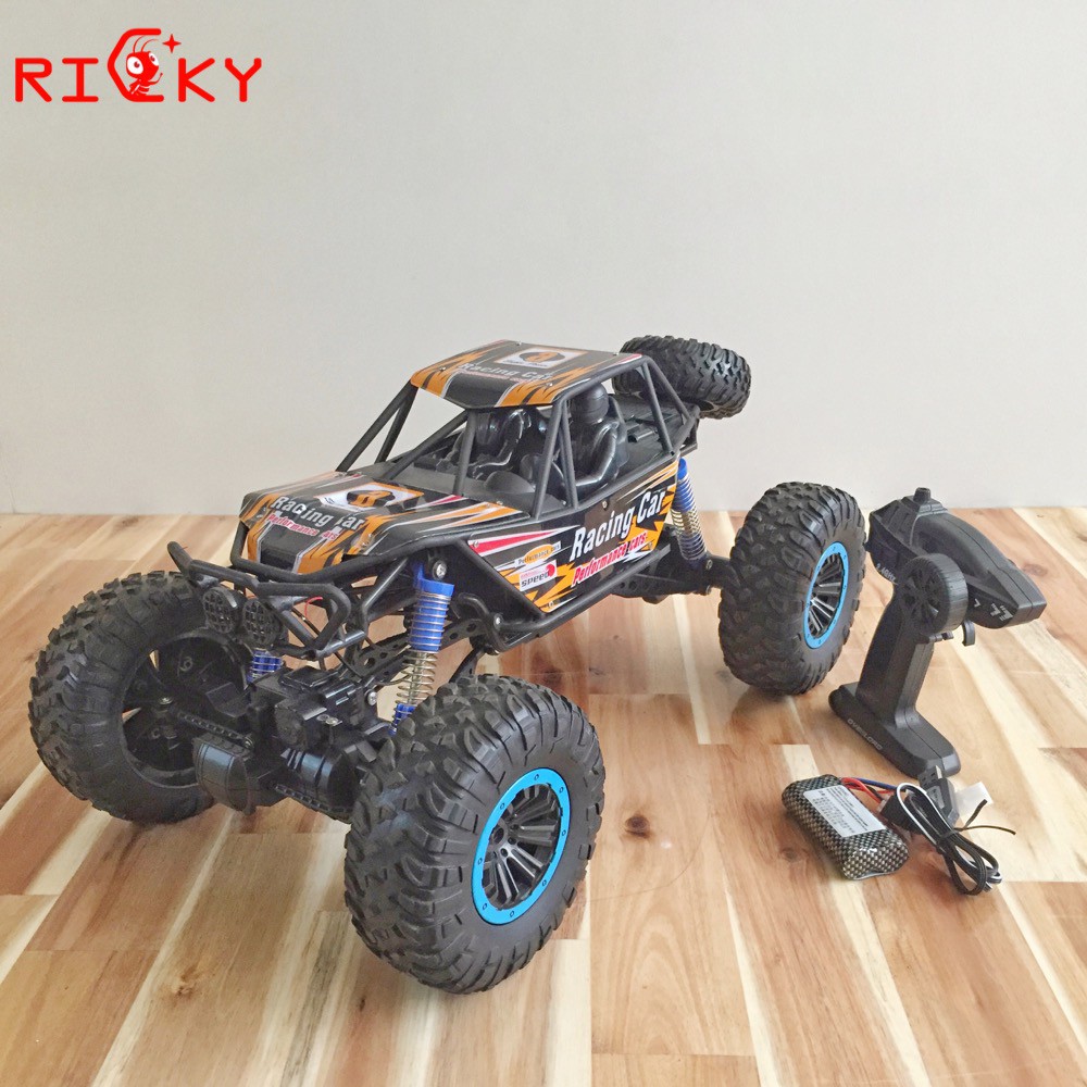 Xe địa hình 2 cầu size Cực khủng Scale 1:12, Vỏ Sắt Pin Sạc 2000maH cực lâu, khỏe
