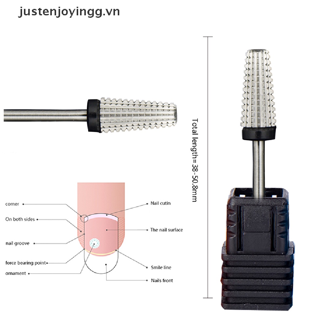 (Hàng Mới Về) Dụng Cụ Mài Móng Hai Đầu 5 Trong 1