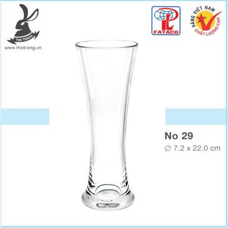 Ly uống nước, ly sinh tố, ly kem cao nhựa trong Acrylic cao cấp Fataco