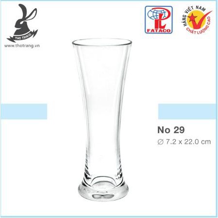 Ly uống nước, ly sinh tố, ly kem cao nhựa trong Acrylic cao cấp Fataco