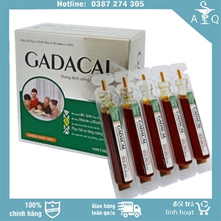 Bổ sung vitamin và khoáng chất Gadacal Hộp 20 ống