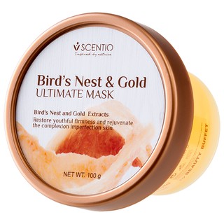 Mặt nạ ngủ tổ yến scentio bird's nest and gold mask 100g