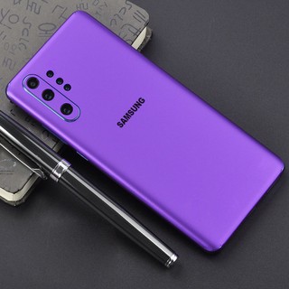 [ Bán Chạy ] Miếng dán skin lưng và viền cho samsung Note 10 , samsung Note 10 plus ,SS Note 10 Lite
