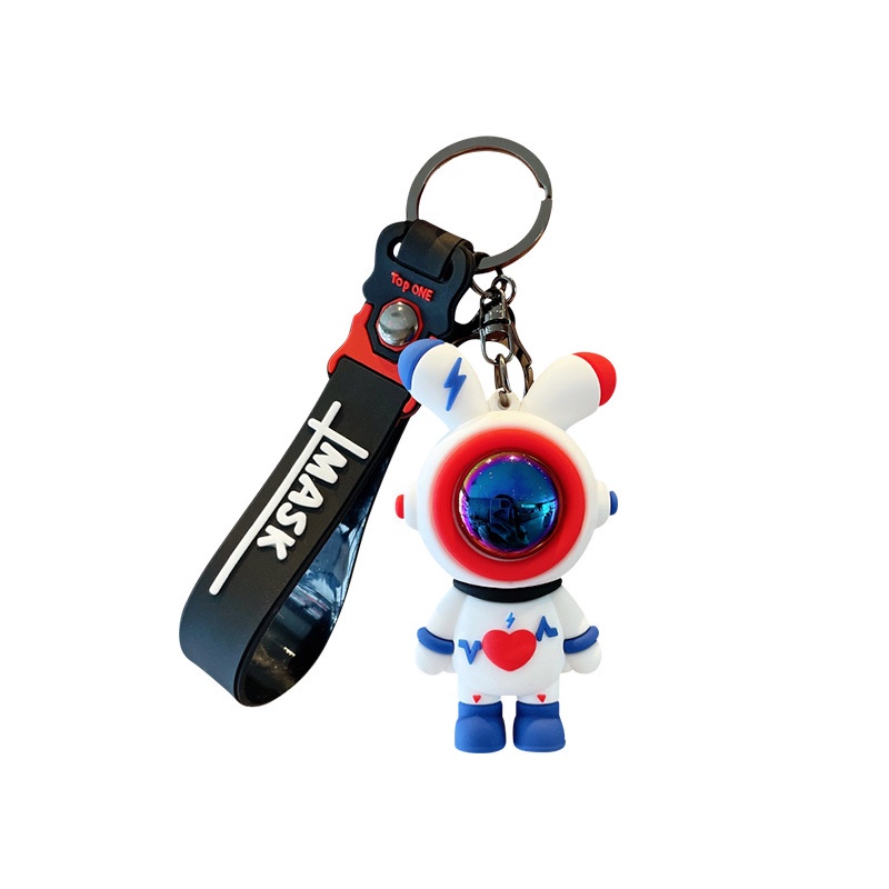 Móc Khóa Hình Thỏ Hoạt Hình Xinh Xắn