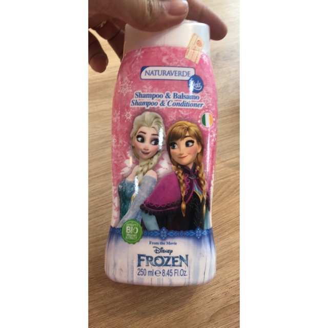 Dầu gội và dưỡng tóc trẻ em hương xạ hương và hoa bắp Frozen