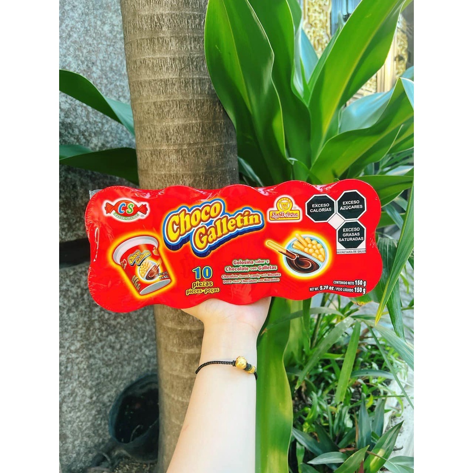Bánh Ly Chấm Socola Mini Hiệu CHOCO GALLETIN