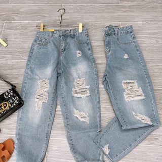 Quần Jean Baggy Rách Chất Chơi