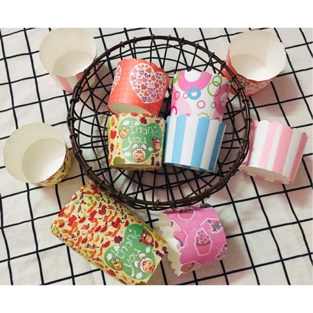 Cupcake cứng đáy 6 cm