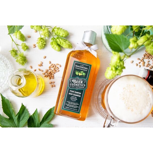 Dầu Gội Men Bia Chống Rụng Kích Thích Mọc Tóc Manufaktura 300ml