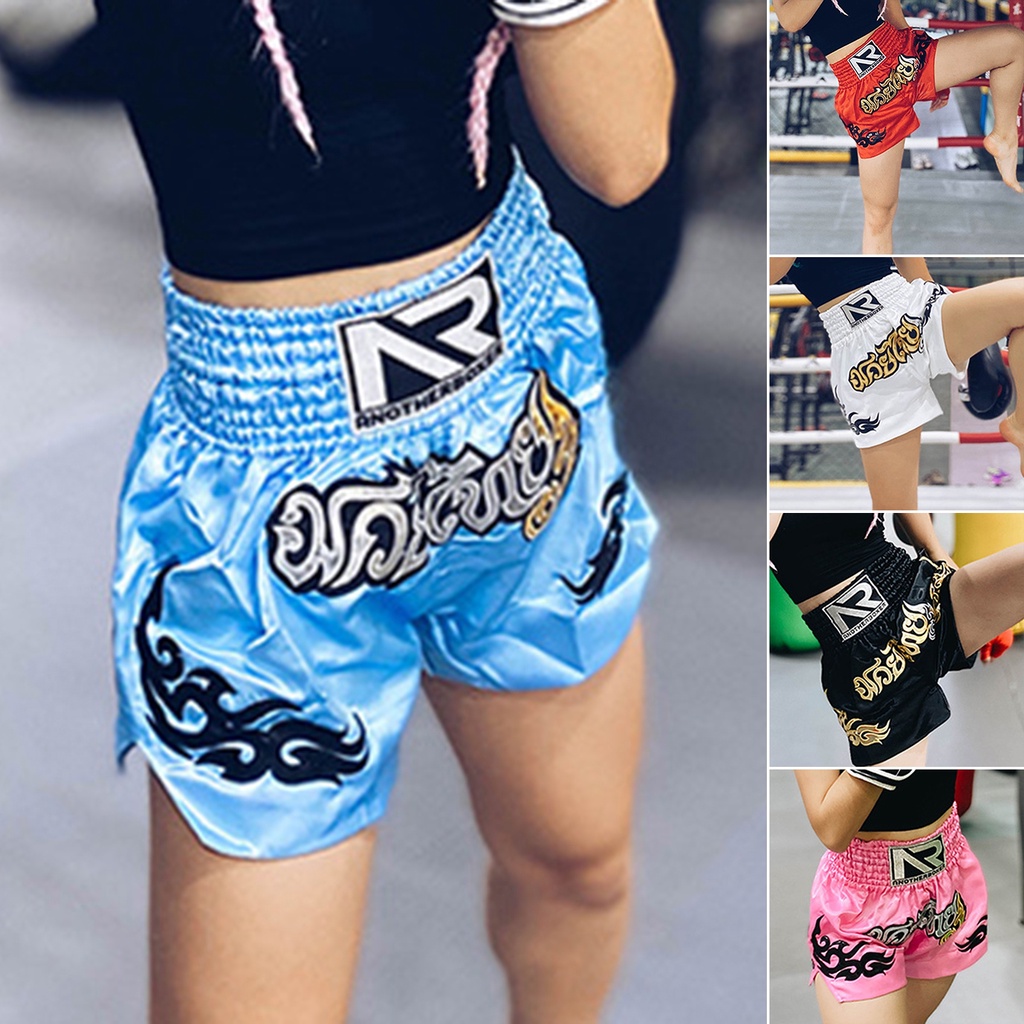 Quần Short Tập Boxing / Muay Thai Thoáng Khí Độ Co Giãn Cao Chống Ma Sát Cho Nam