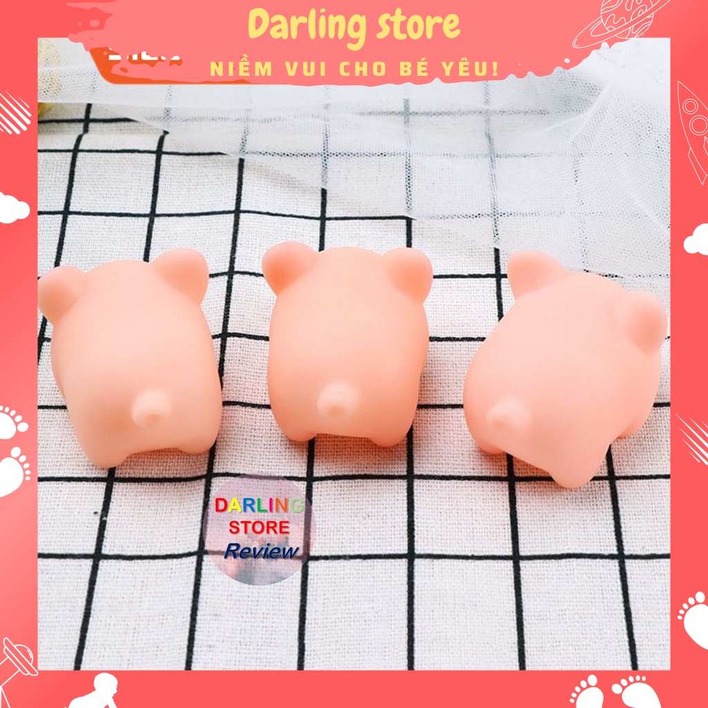 Heo con smile đồ chơi squishy bóp kêu chíp chíp giảm stress Darling Store