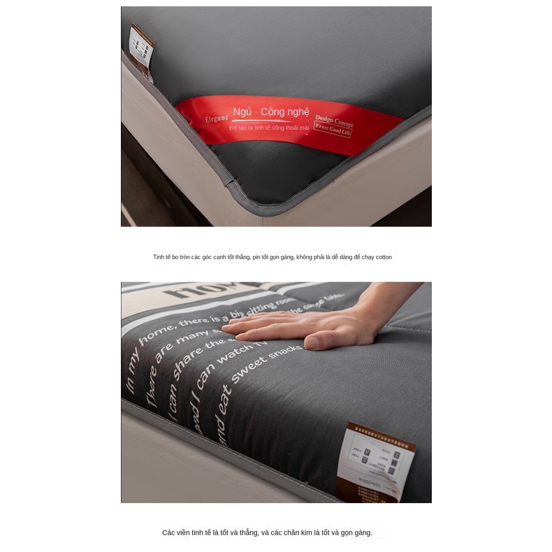 Nệm Ngủ Đơn / Đôi Dày Dặn Phù Hợp Cho Mùa Thu Đông