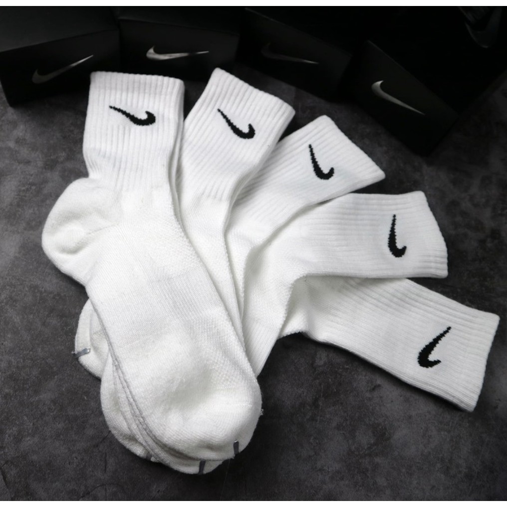 Tất/vớ Nike thể thao cổ cao(dài khoảng 22-25cm ngang bắp chân) siêu đẹp siêu rẻ hàng VN XNK 100% cotton, Adidas