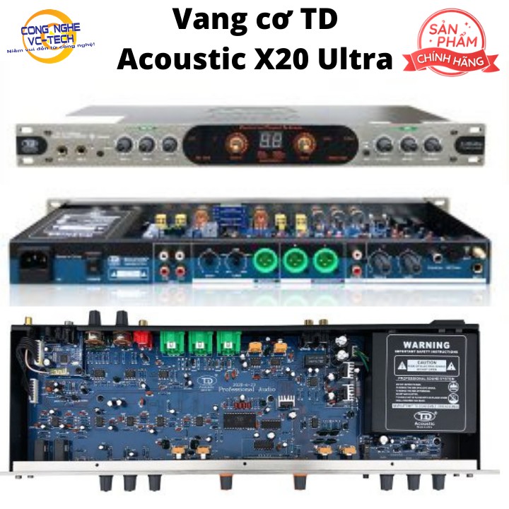 Vang cơ TD Acoustic X20 Ultra-Bản chuẩn chính hãng 100%(TẶNG KÈM RẮC CANON+ DÂY QUANG XỊN 2M)