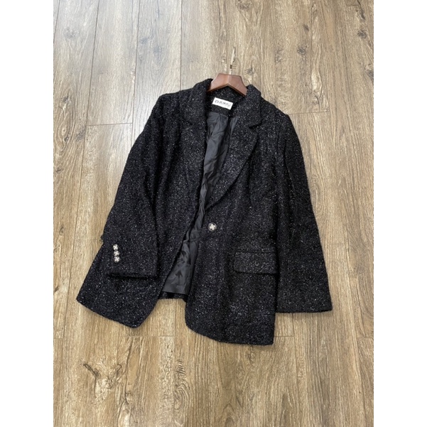 Áo vest blazer hiệu Hàn Quốc kim tuyến pass