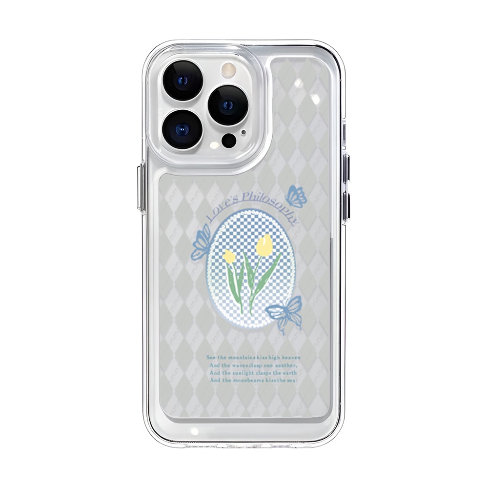Ốp Điện Thoại Trong Suốt Hình Hoa Cho iphone 14 Pro Max Plus 13 11 12 7Plus X XR XS Max 7 8 SE 2020