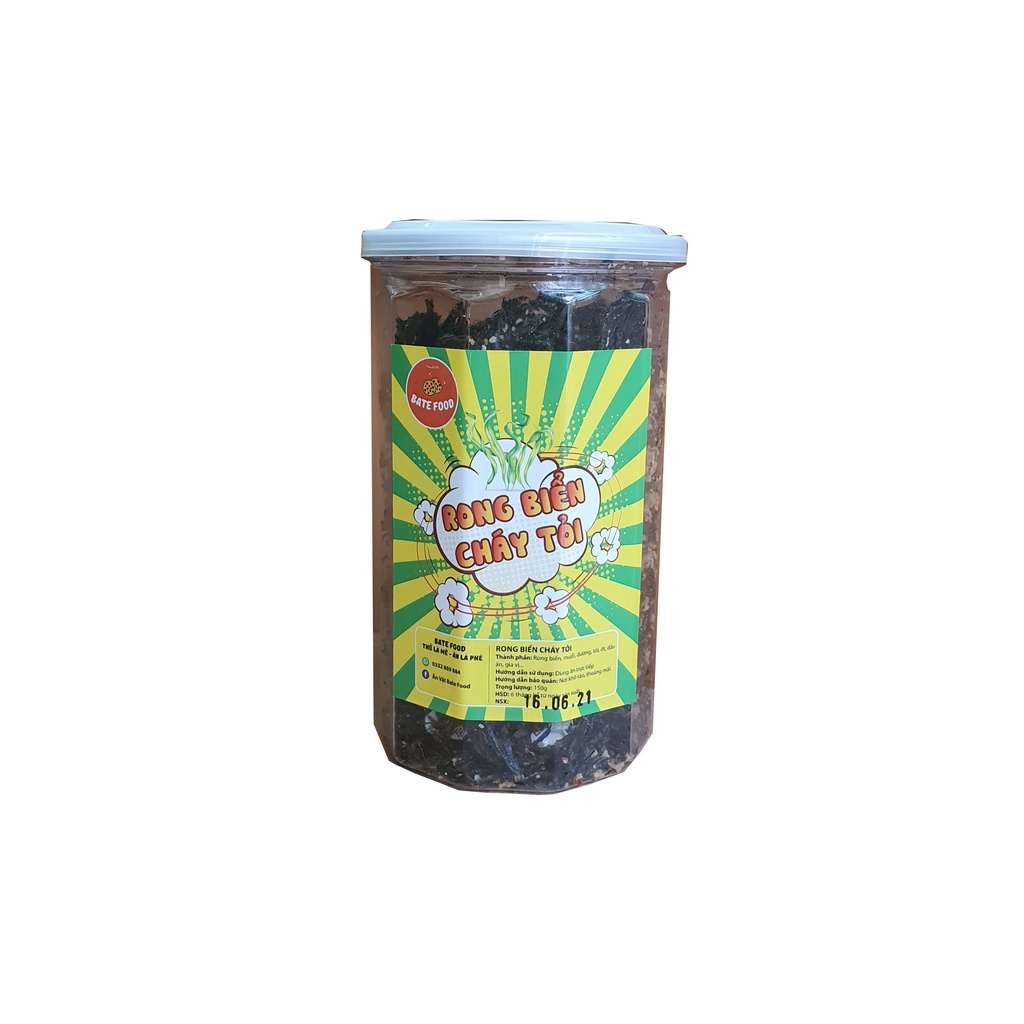 Rong Biển Cháy Tỏi 150g